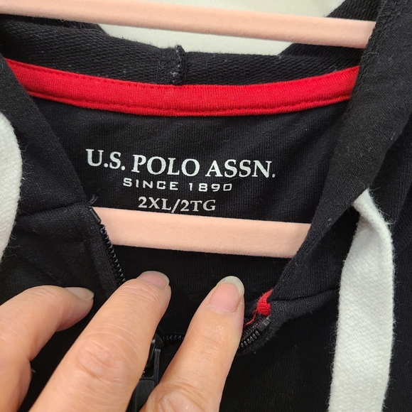US POLO ASSN HOODE JACKET/ Sz 2XL - Picture 4 of 8